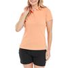 FootJoy Ladies Stretch Pique Solid Polo Shirt Papaya