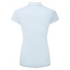 FootJoy Ladies Cap Sleeve Lisle Polo Shirt Skyway
