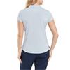 FootJoy Ladies Cap Sleeve Lisle Polo Shirt Skyway
