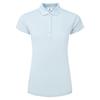 FootJoy Ladies Cap Sleeve Lisle Polo Shirt Skyway