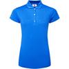 FootJoy Ladies Painted Floral Cap Sleeve Lisle Cobalt