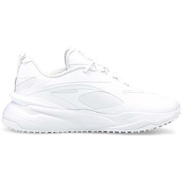 Puma Ladies GS-FAST Spikeless Shoes White - White
