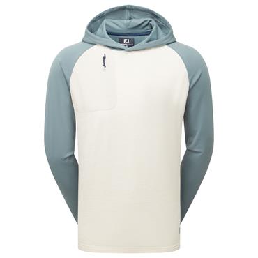 FootJoy Gents ThermoSeries Hoodie Stone - Green