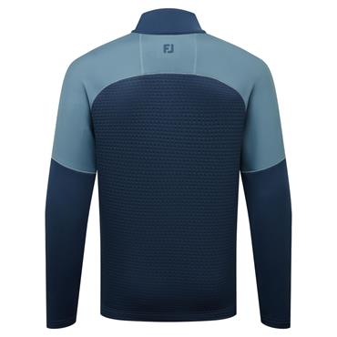 FootJoy Gents ThermoSeries Jacquard Midlayer Navy - Slate