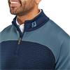 FootJoy Gents ThermoSeries Jacquard Midlayer Navy - Slate