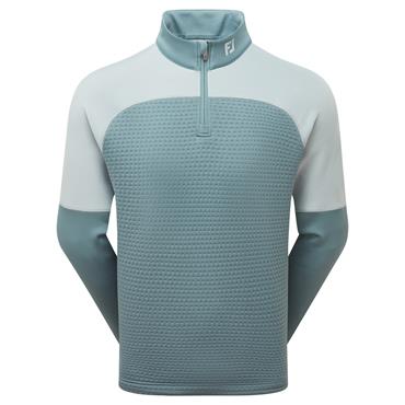 FootJoy Gents ThermoSeries Jacquard Midlayer Grey - Green