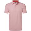 FootJoy Gents Scallop Geo Pique Polo Shirt Nantucket Red