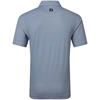 FootJoy Gents Scallop Geo Pique Polo Shirt Navy