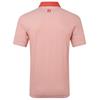 FootJoy Gents Feeder Stripe Pique Polo Shirt Nantucket Red