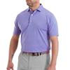 FootJoy Gents Shadow Stripe Lisle Polo Shirt Vivid Violet