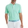 FootJoy Gents Star Geo Trim Pique Polo Shirt Seaglass