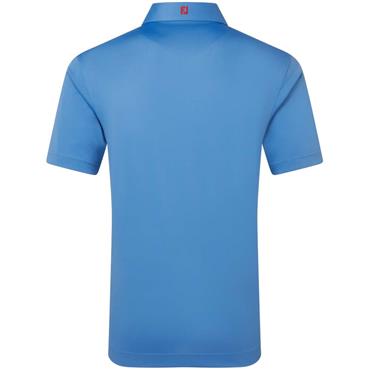 FootJoy Gents Stretch Pique Solid Polo Shirt Coastal Blue