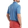 FootJoy Gents Stretch Pique Solid Polo Shirt Coastal Blue