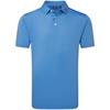 FootJoy Gents Stretch Pique Solid Polo Shirt Coastal Blue