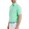 FootJoy Gents Stretch Pique Solid Polo Shirt Sea Glass
