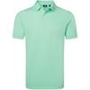 FootJoy Gents Stretch Pique Solid Polo Shirt Sea Glass