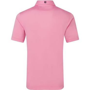 FootJoy Gents Stretch Pique Solid Polo Shirt Pink Pop