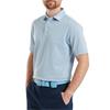 FootJoy Gents Stretch Pique Solid Polo Shirt Chambray