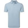 FootJoy Gents Stretch Pique Solid Polo Shirt Chambray