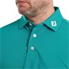 FootJoy Gents Stretch Pique Solid Polo Shirt Tile Blue