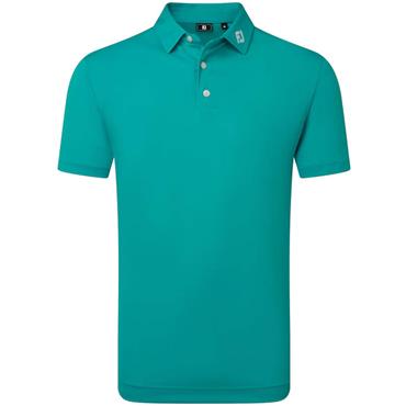 FootJoy Gents Stretch Pique Solid Polo Shirt Tile Blue