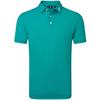 FootJoy Gents Stretch Pique Solid Polo Shirt Tile Blue