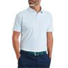 FootJoy Gents Modernist Geo Pique Polo Shirt Ice Blue