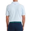 FootJoy Gents Modernist Geo Pique Polo Shirt Ice Blue