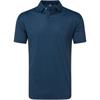 FootJoy Gents Modernist Geo Pique Polo Shirt Navy Tonal