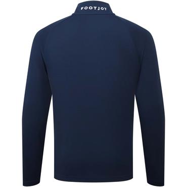 FootJoy Gents Wordmark Chill-Out Midlayer Navy - White