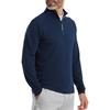 FootJoy Gents Wordmark Chill-Out Midlayer Navy - White