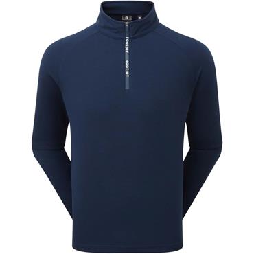FootJoy Gents Wordmark Chill-Out Midlayer Navy - White