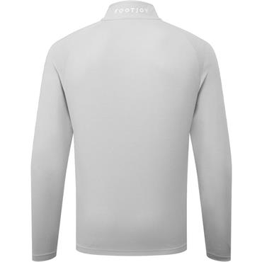 FootJoy Gents Wordmark Chill-Out Midlayer Grey - White