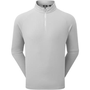 FootJoy Gents Wordmark Chill-Out Midlayer Grey - White
