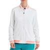 FootJoy Ladies Track Jacket White - Desert Peach