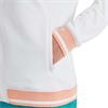 FootJoy Ladies Track Jacket White - Desert Peach