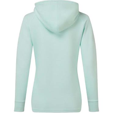 FootJoy Ladies Full-Zip Ottoman Hoodie Glacial Blue