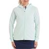 FootJoy Ladies Full-Zip Ottoman Hoodie Glacial Blue