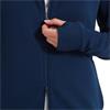 FootJoy Ladies Full-Zip Ottoman Hoodie Navy