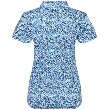 FootJoy Ladies Cap Sleeve Lisle Navy Floral Print