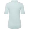 FootJoy Ladies Half Sleeve Ruched Lisle Glacial Blue