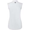 FootJoy Ladies Sleeveless Lisle White