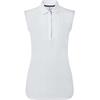 FootJoy Ladies Sleeveless Lisle White