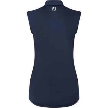 FootJoy Ladies Sleeveless Lisle Navy
