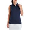 FootJoy Ladies Sleeveless Lisle Navy