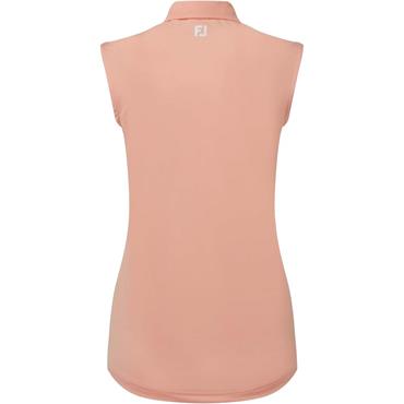 FootJoy Ladies Sleeveless Lisle Desert Peach