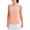 FootJoy Ladies Sleeveless Lisle Desert Peach