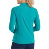 FootJoy Ladies Full-Zip Rib Midlayer Tile Blue 