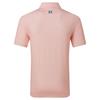 FootJoy Gents Heritage Logo Lisle White - Peach