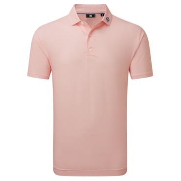FootJoy Gents Heritage Logo Lisle White - Peach